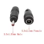 Reduction from 5.5x2.1mm to 3.5x1.35mm, DC connector, AMPUL.eu