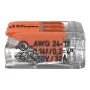Wago 221-413 connecting clamp, transparent, 3-pin