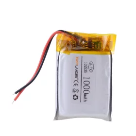 Li-Pol batteri 1000mAh, 3,7V, 102535, AMPUL.eu