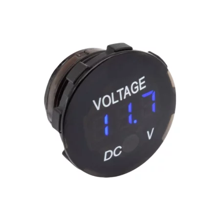Voltmètre numérique 6V - 33V, rétro-éclairage bleu |