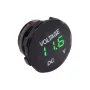 Digital voltmeter 6V - 33V, grön bakgrundsbelysning |