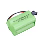 Nickel-metal hydride battery with a capacity of 3000mAh.