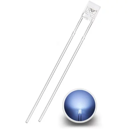 LED rettangolare bianco 2x3x4mm super luminoso