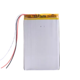 Li-Pol batteri 3000mAh, 3,7V, 605080, 3 ledninger, AMPUL.eu