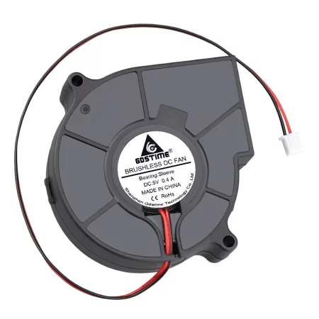 Ventilateur 97x97x25mm 5V DC avec connecteur XH2.54 - 2 broches