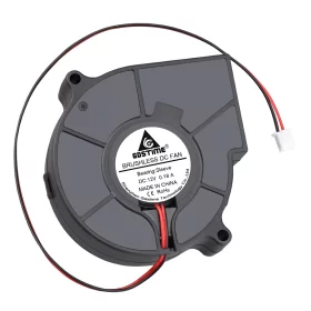 Kompaktní dmychadlový ventilátor 75x75x25mm, 12V DC