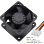 Tuuletin 40x40x28mm, 12V DC, XH2.54-4Pin, kuulalaakeri