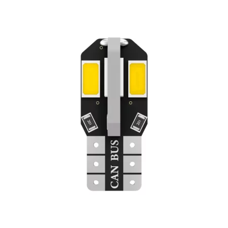 CANBUS LED 8x 5730 SMD douille T10, W5W - Blanc chaud |