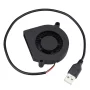 Ventola soffiante 60x60x15mm 5V DC con connettore USB