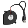 Ventilateur soufflant 60x60x15mm avec connecteur USB 5V DC