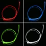 Ohebný optický kabel 4mm, boční svit, čirý vodič světla