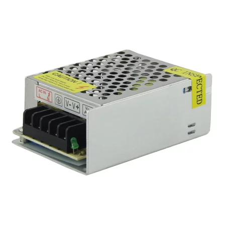 Alimentare 24V, 2A, 48W cu protecții și carcasă oțel