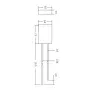 LED rectangular 2x5x7mm, Orange diffuse | AMPUL.eu