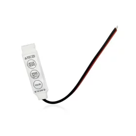 RGB LED Controller med kabel 12A, 3 knappar | AMPUL.eu