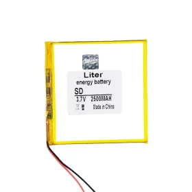 Li-Pol batteri 2500mAh, 3,7V, 307585, AMPUL.