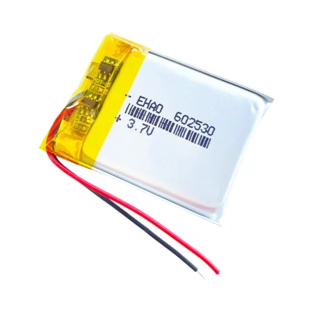 Akumulator litowo-polimerowy 500mAh 3,7V 602530