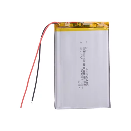 Akumulator litowo-polimerowy 3000mAh, 3,7V, 405585, AMPUL.