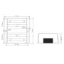 Měnič napětí z 12/24V na 30V, 10A, 300W, IP68, AMPUL.