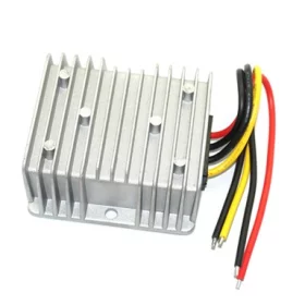 Voltage converter from 12/24V to 30V, 10A, 300W, IP68, AMPUL.