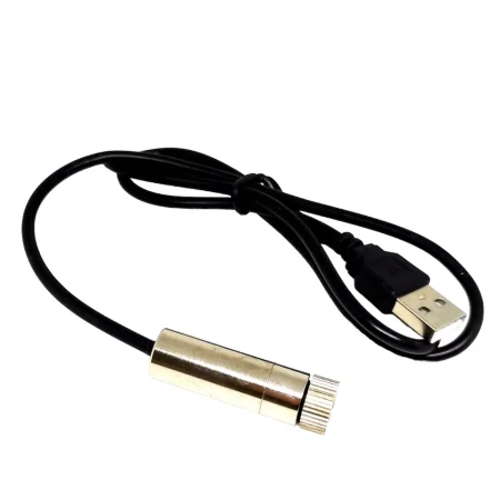 Lasermodul 80mW, 450nm, blau, USB-Anschluss