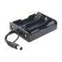 Batteriebox für 3x18650 Akkus, 11,1V, Stecker 5,5x2,1mm