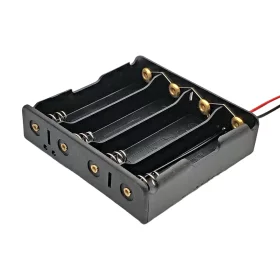 Paralelní bateriový box pro 4 kusy 18650 baterií, 3.7V