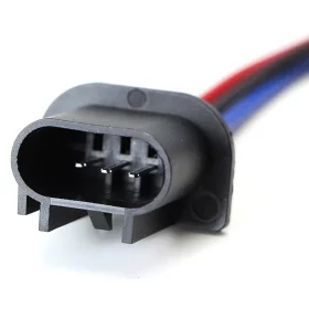 Connector with socket H13 (9008), male, AMPUL.