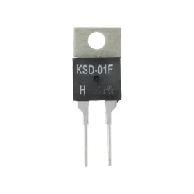 Termostat KSD-01F H 250V/1.5A NO, AMPUL.eu
