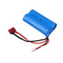 Li-Pol batteri 1500mAh, 7,4V, 18650, T-kontakt, AMPUL.eu