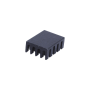 Radiador de aluminio negro 19x14x7mm universal
