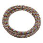 Retro Rainbow Textile Power Cable 2x0.75mm