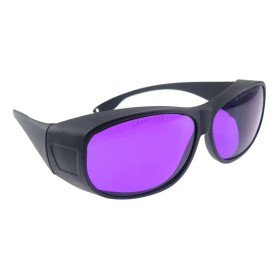 Schutzbrille, für UV- und Gelblaser, 190-380 nm, 570-600 nm