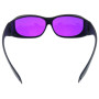 Sikkerhedsbriller, til UV og gule lasere, 190-380nm, 570-600nm