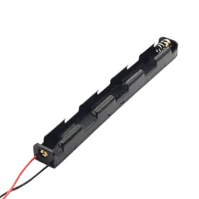 Boîte à piles pour 3 piles AA, 4,5 V, une rangée, AMPUL.eu