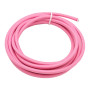 Retro tekstilkabel rund 2x0,75mm², pink