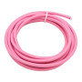 Retro kabel rund, ledning med tekstilkappe 2x0.75mm, pink |
