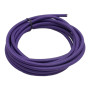 Retro kábel kerek, vezeték textil borítással 2x0,75mm, lila