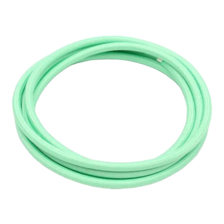 Retro okrugli tekstilni kabel, 2x0,75 mm², svijetlo zeleni