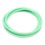 Retrokabel rund, tråd med textilöverdrag 2x0.75mm, ljusgrön