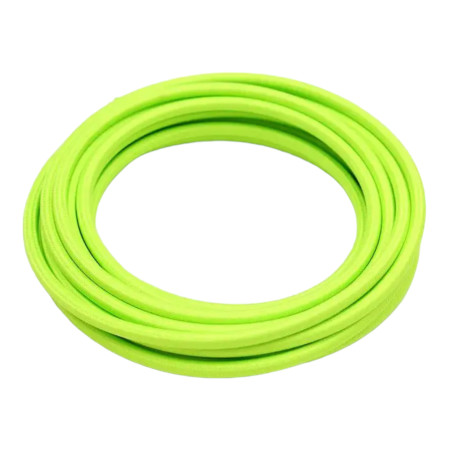 Retro okrugli tekstilni kabel 2x0,75mm, zelena boja