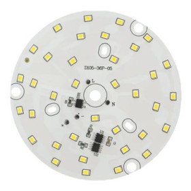 LED modul kerek 15W, ⌀105mm, 220-240V AC, AMPUL.eu
