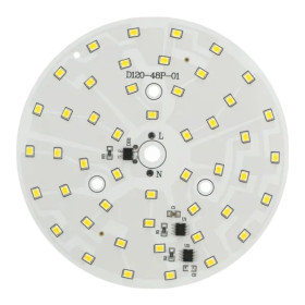 LED-modul rund 18W, ⌀120mm, 220-240V AC, AMPUL.eu