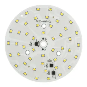 Módulo LED redondo 18W, ⌀120mm, 220-240V CA, AMPUL.eu