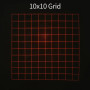 Lasermodul röd 635nm, 200mW, rutnät 10x10, AMPUL.eu
