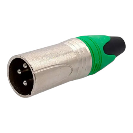Ezüst XLR csatlakozó kábel apa csatlakozóval