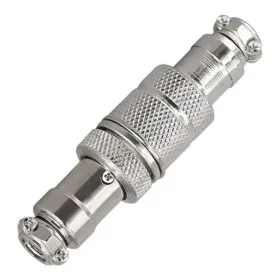 GX16, złącze do podłączenia kabla, metalowe, AMPUL.eu