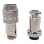 GX20 conector metalic impermeabil, 2-15 pini, IP22