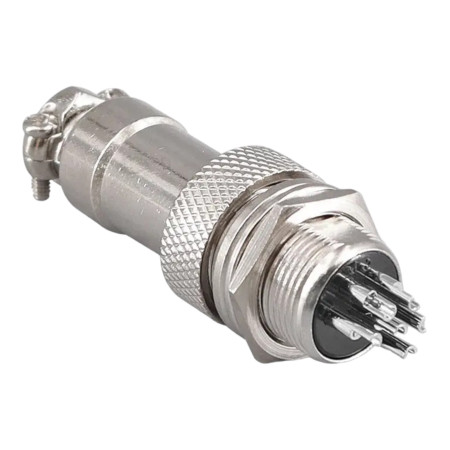 GX12 connettore pannello metallo impermeabile 2-7 pin IP22