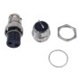 Conector metalic GX16 pentru panou, 2-10 pini, impermeabil