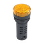 LED-indikator med buzzer, IP65, hul 22 mm